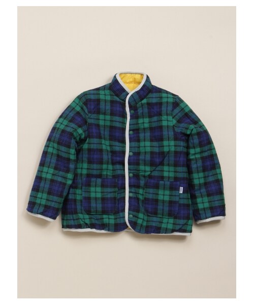 HAKKA KIDS（ハッカキッズ）の「サーモ中綿入りリバーシブルブルゾン（ジャケット/アウター・キッズ・イエロー/ピンク/ブルー・100/110/120）」の9枚目の写真