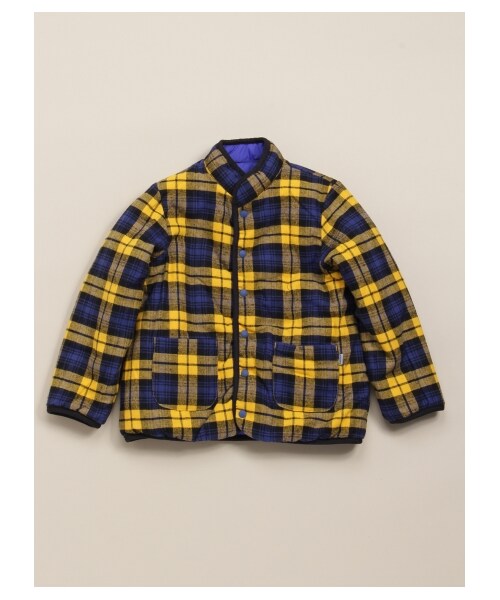 HAKKA KIDS（ハッカキッズ）の「サーモ中綿入りリバーシブルブルゾン（ジャケット/アウター・キッズ・イエロー/ピンク/ブルー・100/110/120）」の10枚目の写真