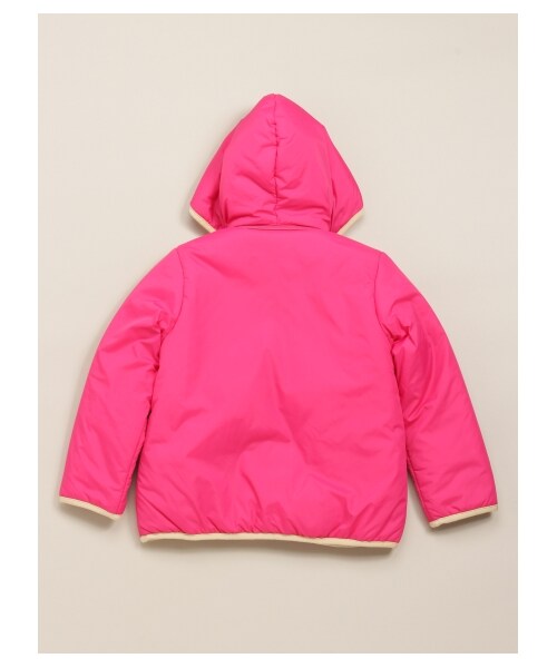 HAKKA KIDS（ハッカキッズ）の「サーモ中綿入りリバーシブルブルゾン（ジャケット/アウター・キッズ・イエロー/ピンク/ブルー・100/110/120）」の5枚目の写真