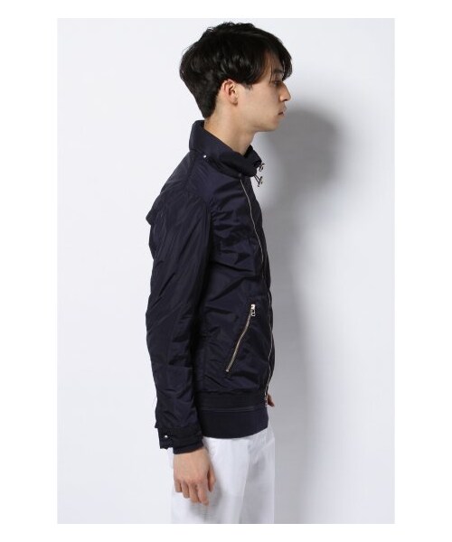 EDIFICE（エディフィス）の「ハイカウントタフタFOOD BZ（その他ブルゾン・メンズ・ネイビー/ベージュ/マスタード/グリーン・44/46/48/50）」の6枚目の写真