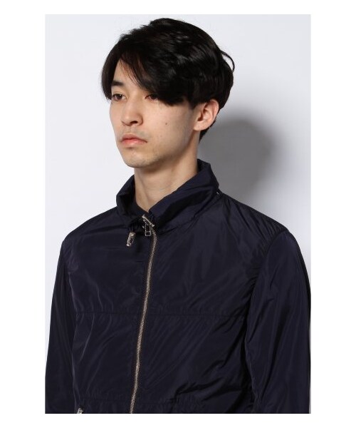 EDIFICE（エディフィス）の「ハイカウントタフタFOOD BZ（その他ブルゾン・メンズ・ネイビー/ベージュ/マスタード/グリーン・44/46/48/50）」の8枚目の写真