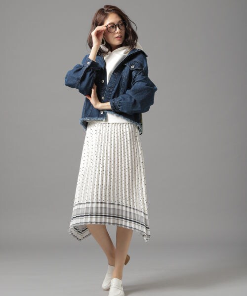 Andemiu（アンデミュウ）の「ハイショクＧジャン（ジャケット/アウター・カーキ/ブルー）」の5枚目の写真