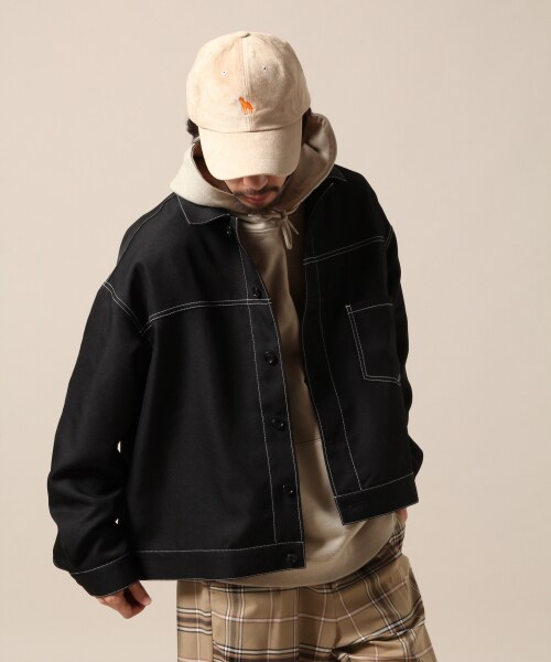 RAGEBLUE（レイジブルー）の「＜注目度No.1＞ステッチショートブルゾン