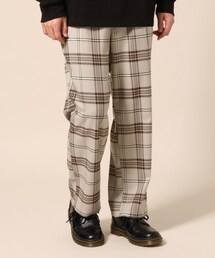 RAGEBLUE | タータンチェックワイドパンツSS(パンツ)