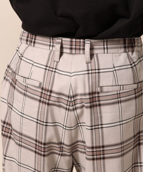 RAGEBLUE（レイジブルー）の「タータンチェックワイドパンツSS（パンツ・グレー系/ベージュ系/ネイビー系）」の17枚目の写真