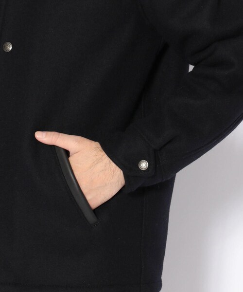schott（ショット）の「780US MELTON COACH JACKET/メルトン コーチジャケット（ジャケット/アウター・メンズ・NAVY・NAVY/36 (残り1点)/NAVY/38 (販売中)/NAVY/40 (残りわずか)/NAVY/42 (再入荷メール受付中)）」の7枚目の写真
