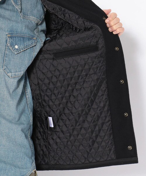 schott（ショット）の「780US MELTON COACH JACKET/メルトン コーチジャケット（ジャケット/アウター・メンズ・NAVY・NAVY/36 (残り1点)/NAVY/38 (販売中)/NAVY/40 (残りわずか)/NAVY/42 (再入荷メール受付中)）」の9枚目の写真