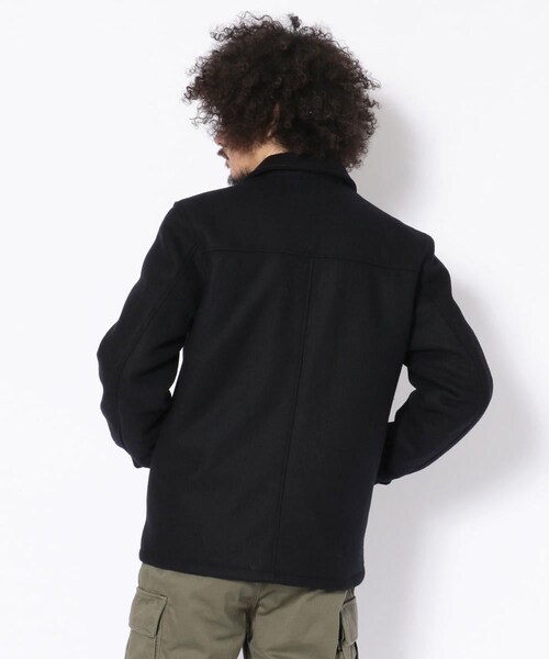 schott（ショット）の「780US MELTON COACH JACKET/メルトン コーチジャケット（ジャケット/アウター・メンズ・NAVY・NAVY/36 (残り1点)/NAVY/38 (販売中)/NAVY/40 (残りわずか)/NAVY/42 (再入荷メール受付中)）」の4枚目の写真