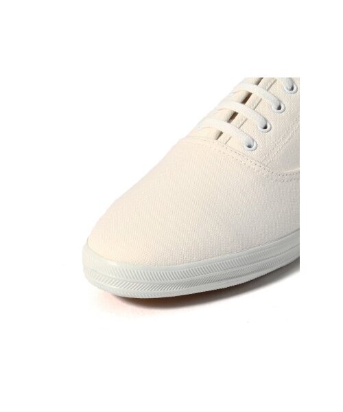 Keds（ケッズ）の「KEDS CANVAS デッキシューズ（スニーカー・レディース・ホワイト・36/36.5/37/37.5/38）」の4枚目の写真