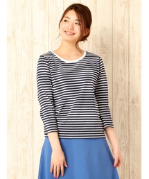 MYSELF ABAHOUSE | ストレッチボーダー(トップス)