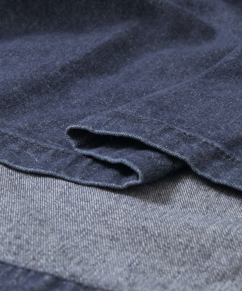 KBF（ケイビーエフ）の「ノーカラーミリタリーコート（ジャケット/アウター・レディース・BEIGE/KHAKI/DENIM・one）」の15枚目の写真