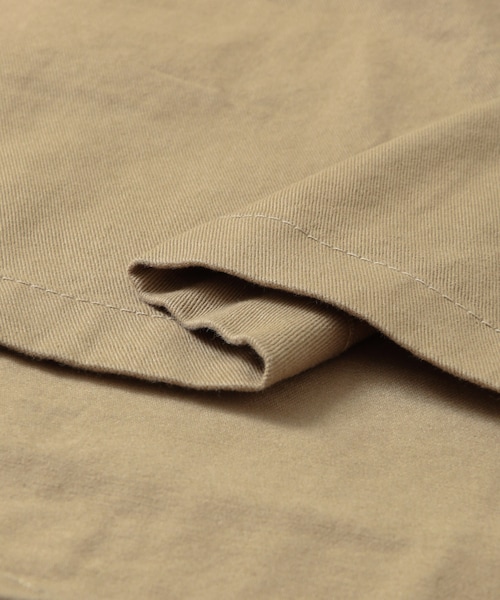 KBF（ケイビーエフ）の「ノーカラーミリタリーコート（ジャケット/アウター・レディース・BEIGE/KHAKI/DENIM・one）」の13枚目の写真