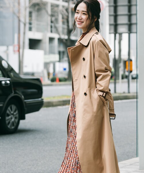 F by ROSSO(エフバイロッソ)の「F by ROSSO 2WAYトレンチコート(ジャケット/アウター・レディース・その他/BEIGE・36/38)」の2枚目の写真