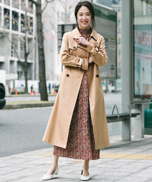 F by ROSSO(エフバイロッソ)の「F by ROSSO 2WAYトレンチコート(ジャケット/アウター・レディース・その他/BEIGE・36/38)」の5枚目の写真