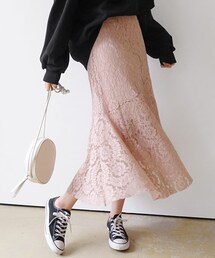 DHOLIC | マーメイドレースロングスカート(スカート)