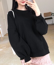 DHOLIC | ドロップパフスリーブスウェット(スウェット)