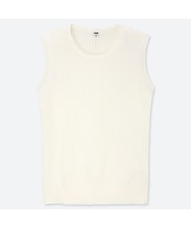UNIQLO | UVカットスーピマコットンノースリーブセーター(ニット/セーター)