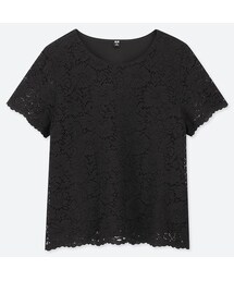 UNIQLO | レースＴ（半袖）(Tシャツ/カットソー)