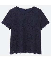 UNIQLO | レースＴ（半袖）(Tシャツ/カットソー)