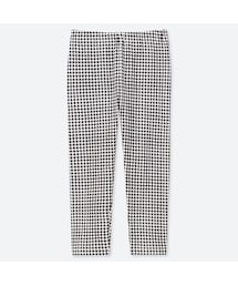 UNIQLO | GIRLS レギンス（チェック・7分丈）(レギンス/スパッツ)