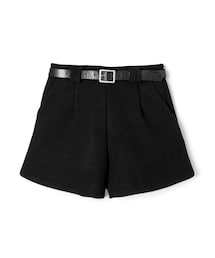 GRL | ベルト付きフェイクウールショートパンツ(その他パンツ)
