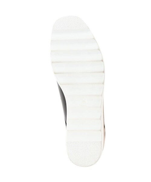 OZOC(オゾック)の「◆厚底シャークソールレースアップシューズ(シューズ・レディース・ブラック(019)/ブラウン(142)・25(22.5cm)/35(23.5cm)/45(24.5cm))」の6枚目の写真