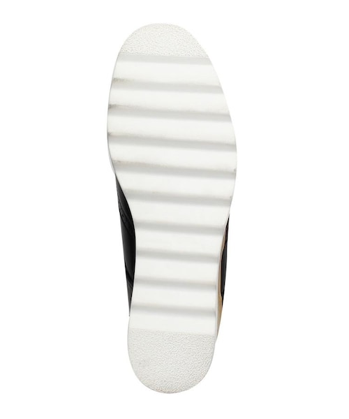 OZOC（オゾック）の「ウイングチップ厚底スニーカー（シューズ・レディース・ブラック(019)/ベージュ(052)/オフホワイト(203)・25(22.5cm)/35(23.5cm)/45(24.5cm)）」の8枚目の写真