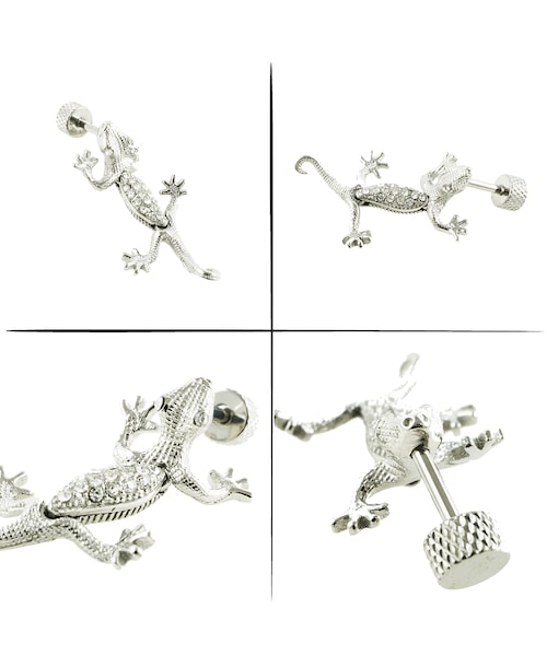 no brand（ノーブランド）の「片耳用（1個売り）トカゲ ヤモリ 爬虫類