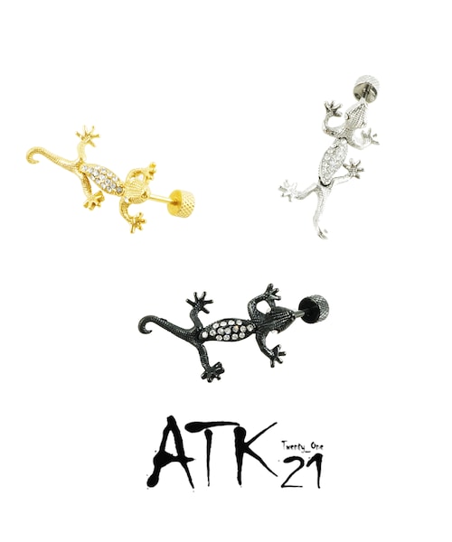 no brand（ノーブランド）の「片耳用（1個売り）トカゲ ヤモリ 爬虫類