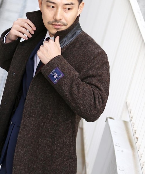 TAKEO KIKUCHI（タケオキクチ）の「ツイードブルゾンFabric by MOON