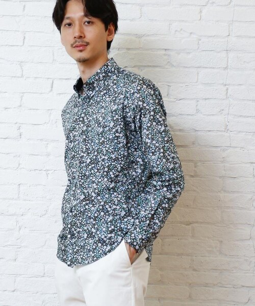TAKEO KIKUCHI（タケオキクチ）の「LIBERTY FABRICプリント