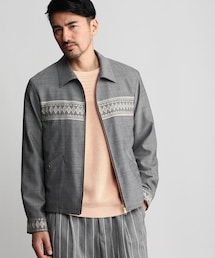 TAKEO KIKUCHI | トロピカルウールショートブルゾン(ジャケット/アウター)