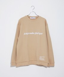 LEGENDA | PLANET LOGO ルーズシルエットスウェットトレーナー(トップス)