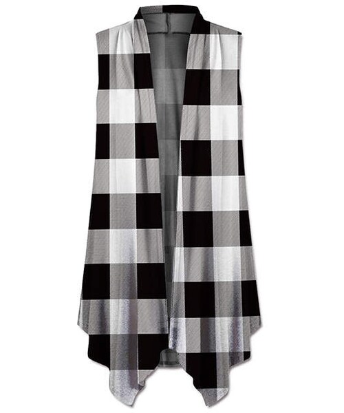 Buffalo David Bitton（バッファローデヴィッドビトン）の「Black & White Buffalo Check Drape