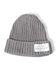 URBAN RESEARCH DOORS | FORK&amp;SPOON 綿麻リブニットキャップ(帽子)