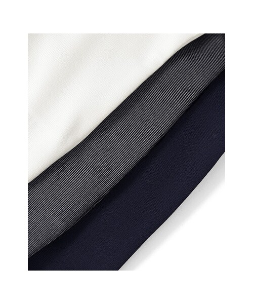 KBF（ケイビーエフ）の「クロップドTEE（トップス・レディース・グレー/ネイビー/ホワイト・one）」の12枚目の写真