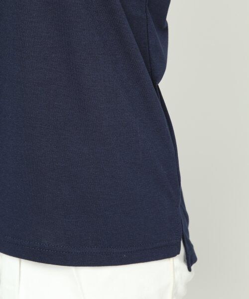 JEANASIS（ジーナシス）の「ソデレースプルオーバーSS（トップス・レディース・グレー/ネイビー/オフホワイト/ブラック・FREE）」の9枚目の写真