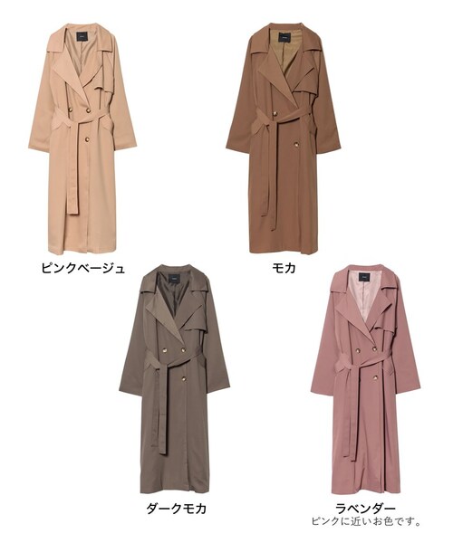 ENFOLDエンフォルド　ウールコート　ロングコート 星玲奈さん着用 超美品星玲奈着用エンフォルドenfold ウールノーカラーコート定価58300