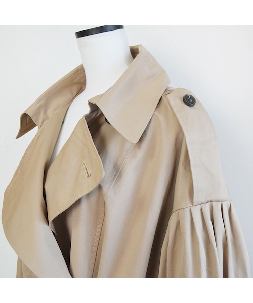 no brand（ノーブランド）の「[ RE-ARRIVAL ]バルーン袖オーバートレンチコート（トレンチコート・レディース・その他）」の12枚目の写真