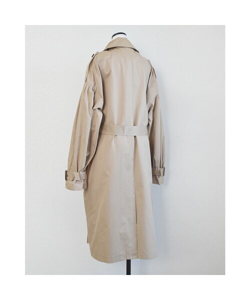 no brand（ノーブランド）の「[ RE-ARRIVAL ]バルーン袖オーバートレンチコート（トレンチコート・レディース・その他）」の14枚目の写真