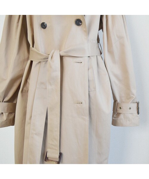 no brand（ノーブランド）の「[ RE-ARRIVAL ]バルーン袖オーバートレンチコート（トレンチコート・レディース・その他）」の13枚目の写真