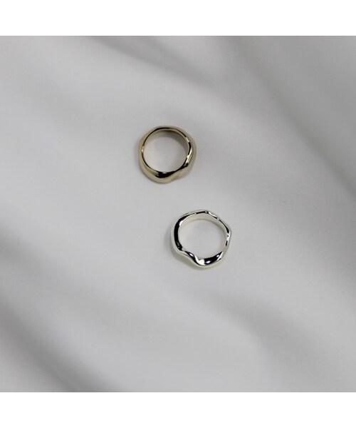no brand（ノーブランド）の「wave ring（リング・レディース・その他）」の7枚目の写真