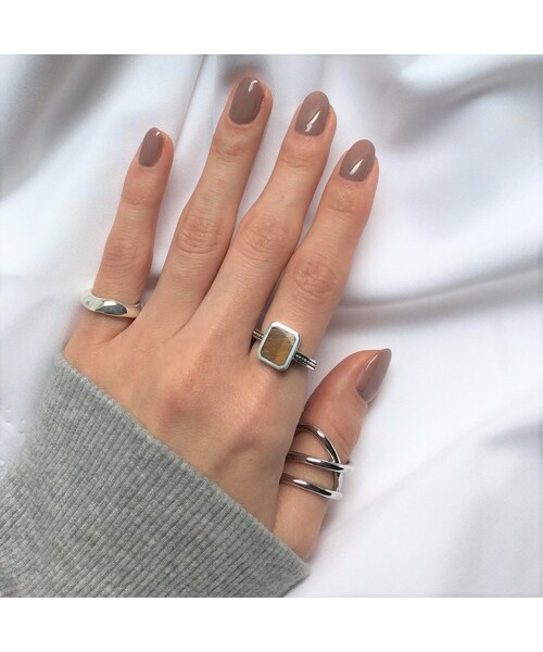 no brand（ノーブランド）の「wave ring（リング・レディース・その他）」の9枚目の写真