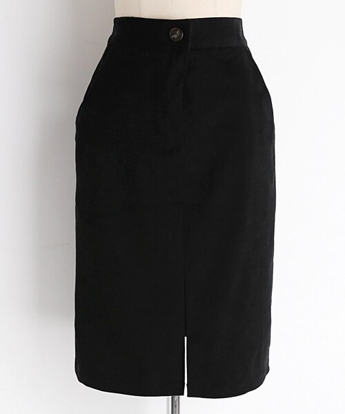 DHOLIC（ディーホリック）の「スリットHラインスカート（スカート・レディース・ピンク/ブルー/ブラック/ホワイト・FREE）」の3枚目の写真