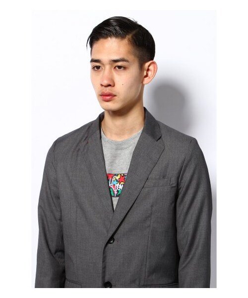 B.C STOCK（ベーセーストック）の「チェスターコート（その他コート・メンズ・グレー/ブラック・38/40/42）」の6枚目の写真