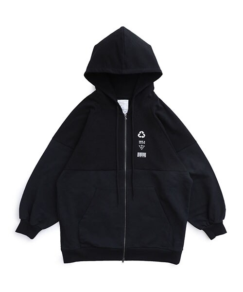 SHAREEF（シャリーフ）の「別注ジップアップフーディー（その他・メンズ・CML/BLK・1/2）」の2枚目の写真