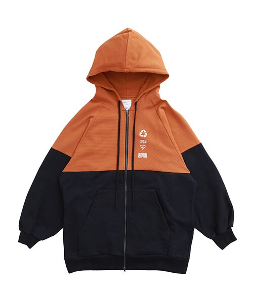 SHAREEF（シャリーフ）の「別注ジップアップフーディー（その他・メンズ・CML/BLK・1/2）」の3枚目の写真