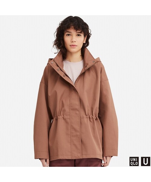UNIQLO（ユニクロ）の「ブロックテックジャケット（その他アウター・レディース・BLACK 09/BROWN 34/BEIGE 31・XXL/L/M/XL/S）」の2枚目の写真