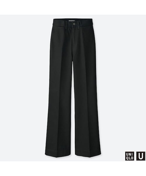 UNIQLO（ユニクロ）の「ハイライズフレアジーンズ（デニムパンツ・レディース・BLUE 62/BLUE 68/OFF WHITE 01/BLACK 09・27/22/26/25/29/28/24/23）」の3枚目の写真