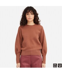 UNIQLO | ミラノリブリラックスシルエットクルーネックセーター（長袖）(ニット/セーター)
